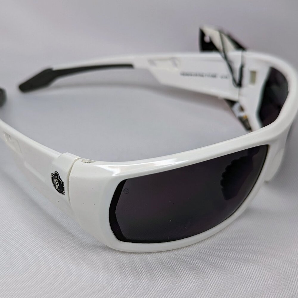 Ergodyne Skullerz ODIN Safety Glasses White Frame Smoke Lens — NWT